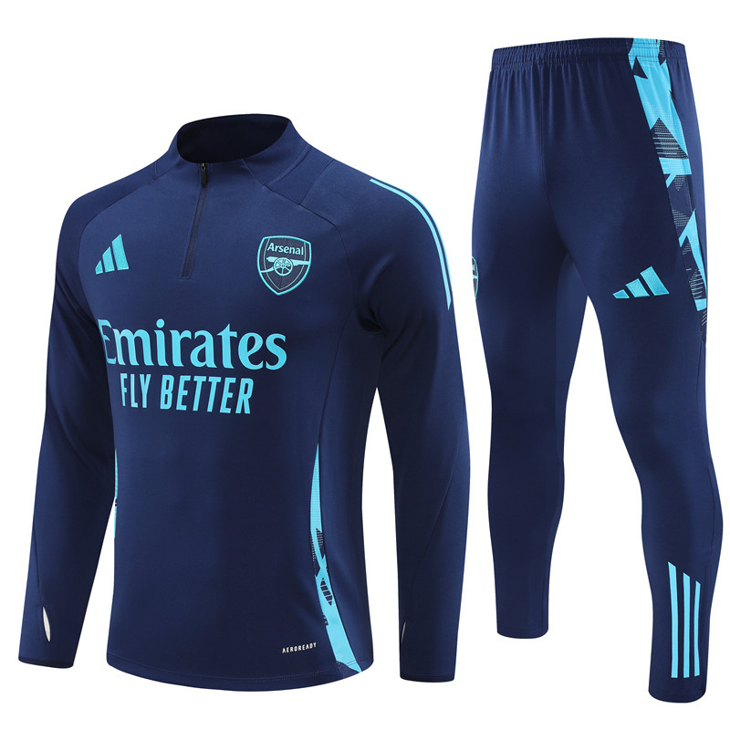 AAA Quality Arsenal 24/25 Tracksuit - Dark Blue